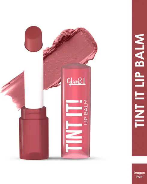 Glam21 Tint it LipBalm Everyday Hydration with SPF15 & Vit-E | Shea Butter Avocado Oil Dragon Fruit  (Pack of: 1, 3.5 g)